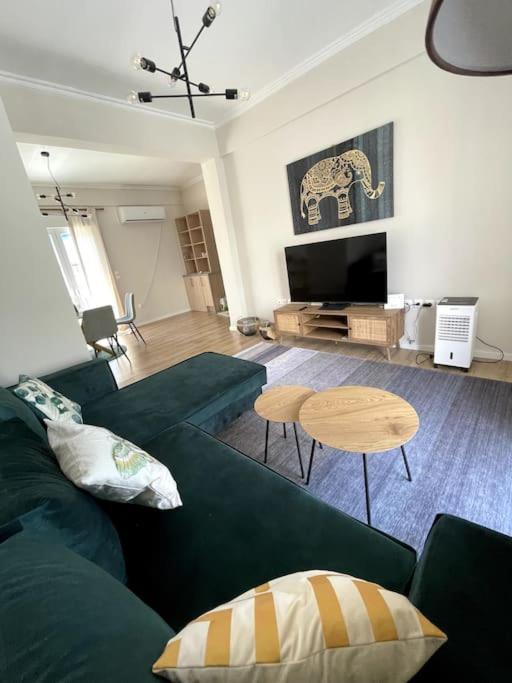 Luxury Penthouse In Pagrati Apartment Athena Bagian luar foto