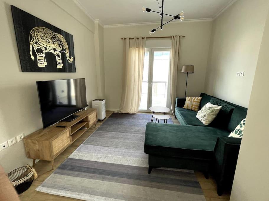 Luxury Penthouse In Pagrati Apartment Athena Bagian luar foto